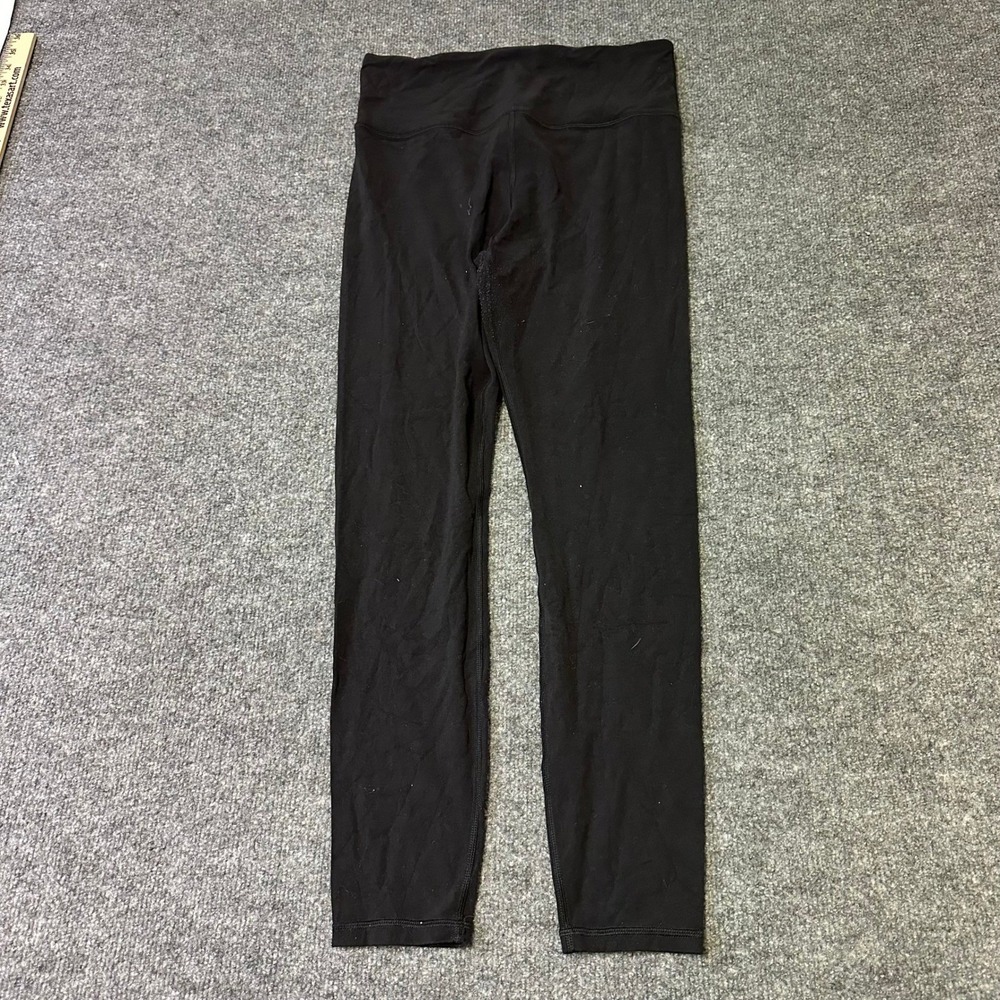 Athleta Leggings Womens Size S Black High Waisted Slim Fit Athletic Yoga Pants